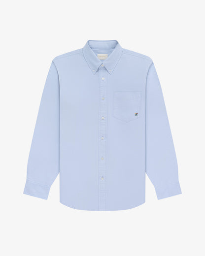 Aimé Leon Dore Oxford blue Crest Oxford Shirt Clothing