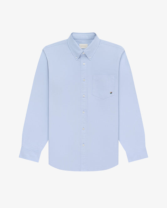 Aimé Leon Dore Oxford blue Crest Oxford Shirt Clothing