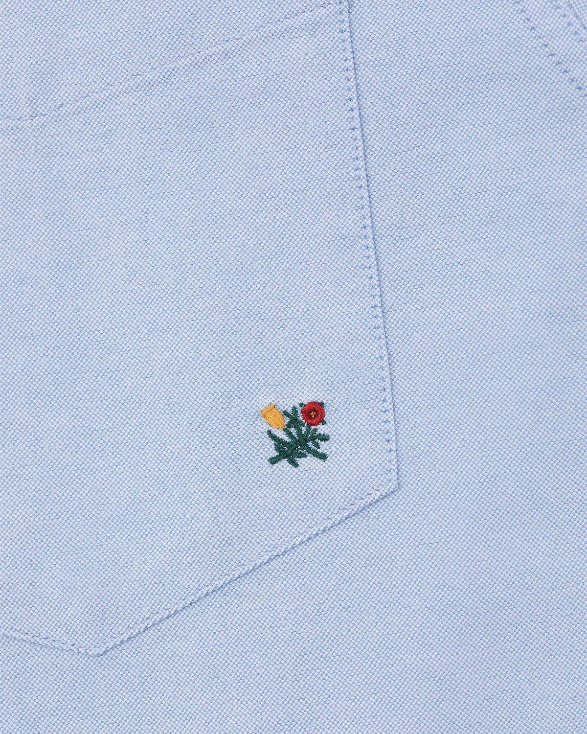 Aimé Leon Dore Oxford blue Crest Oxford Shirt Clothing
