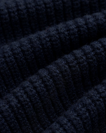 Aimé Leon Dore Evening blue NY Highlanders Ribbed Wool Crewneck Sweater Clothing