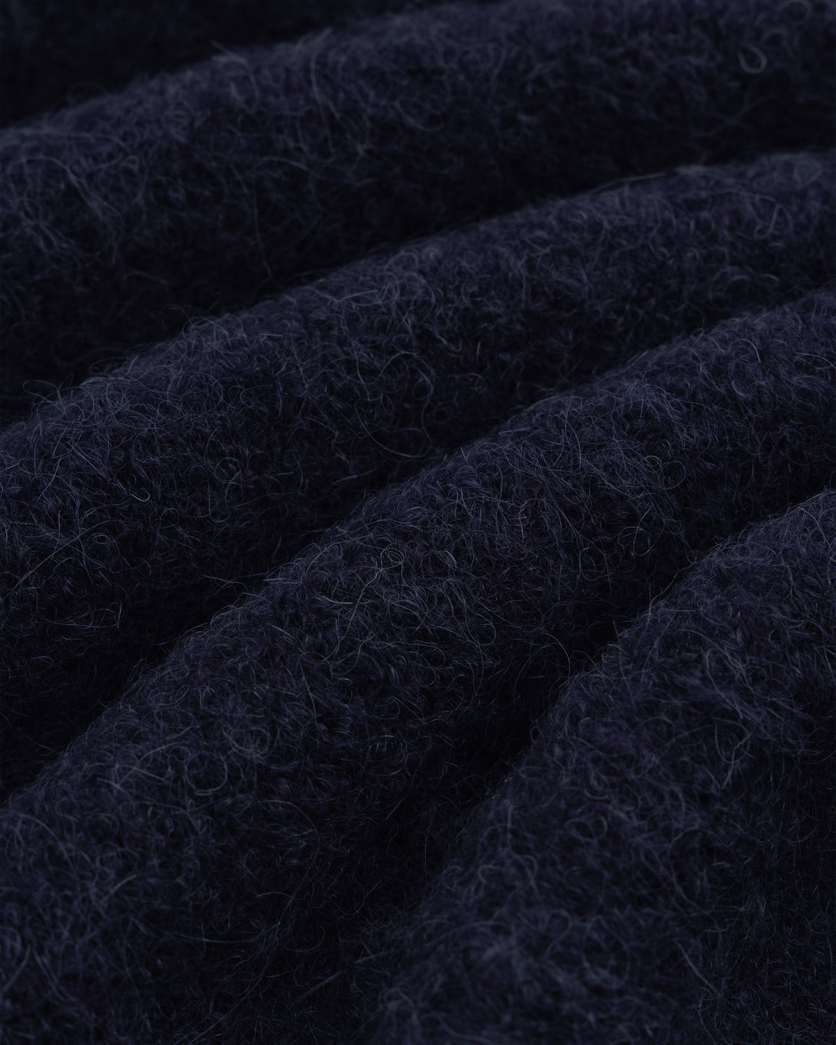 Aimé Leon Dore Navy blazer Alpaca Wool Quarter Zip Sweater Clothing