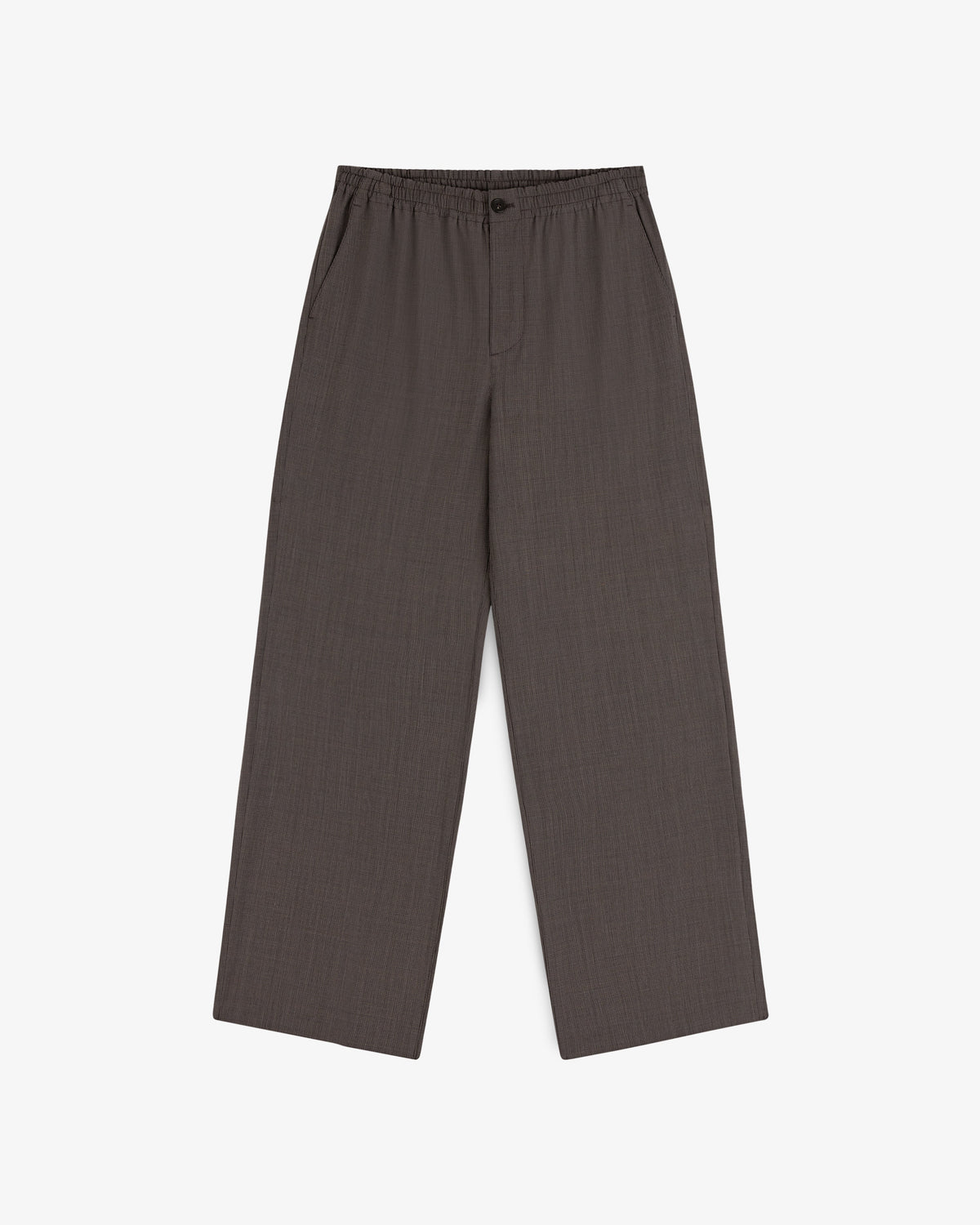 Aimé Leon Dore Brown houndstooth Houndstooth Elasticated Waist Trouser Clothing