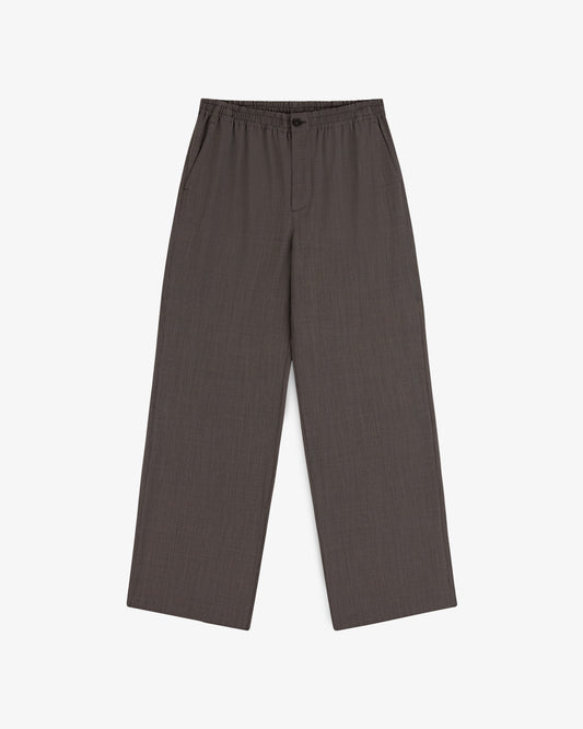 Aimé Leon Dore Brown houndstooth Houndstooth Elasticated Waist Trouser Clothing