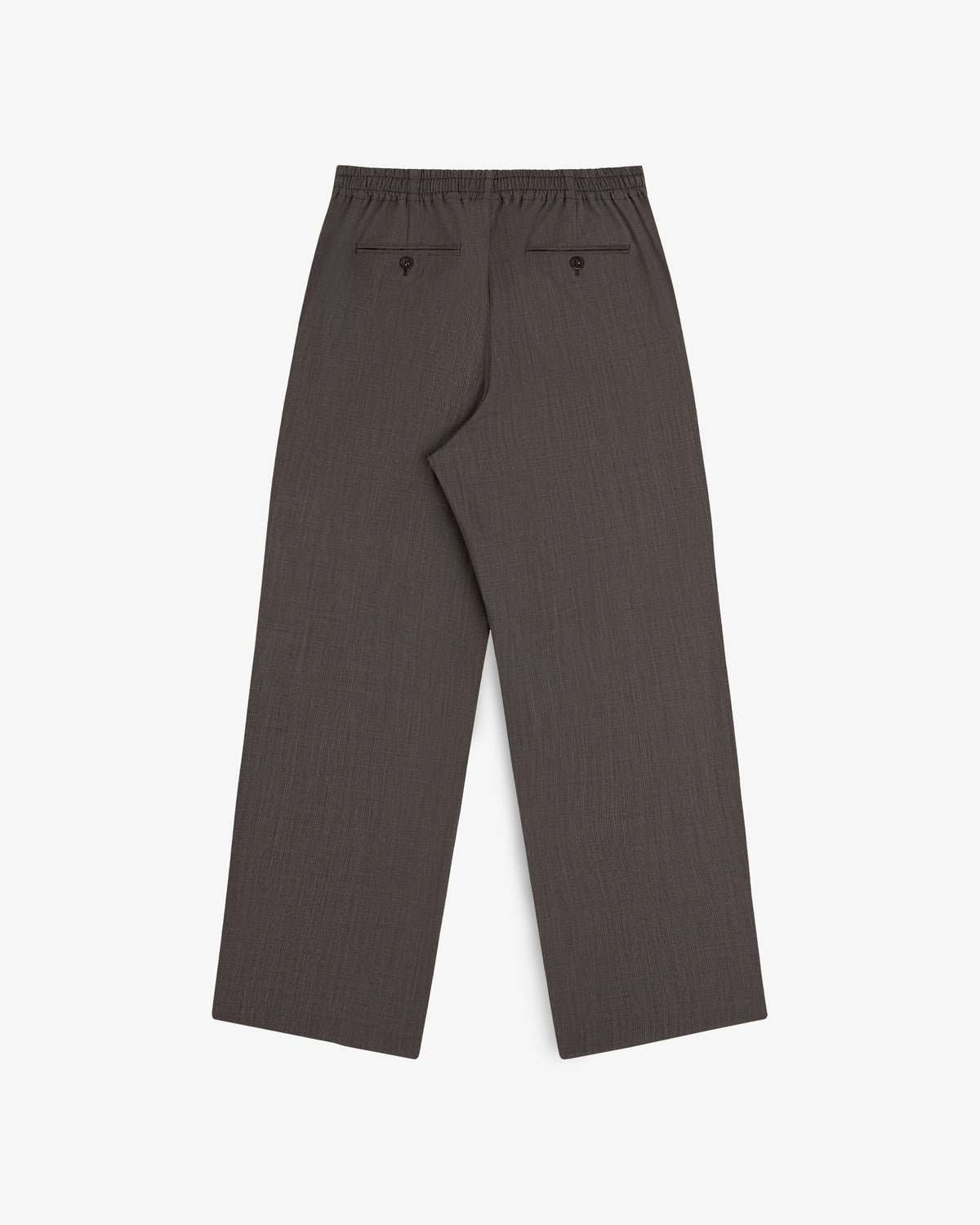 Aimé Leon Dore Brown houndstooth Houndstooth Elasticated Waist Trouser Clothing