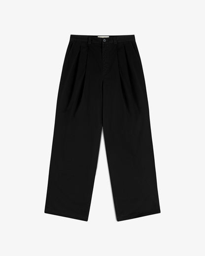 Aimé Leon Dore Jet black Double Pleated Officer Pant Clothing