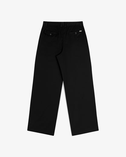 Aimé Leon Dore Jet black Double Pleated Officer Pant Clothing