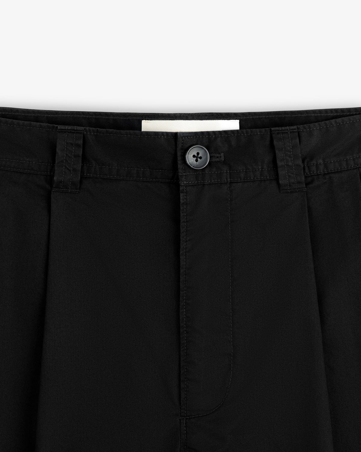 Aimé Leon Dore Jet black Double Pleated Officer Pant Clothing