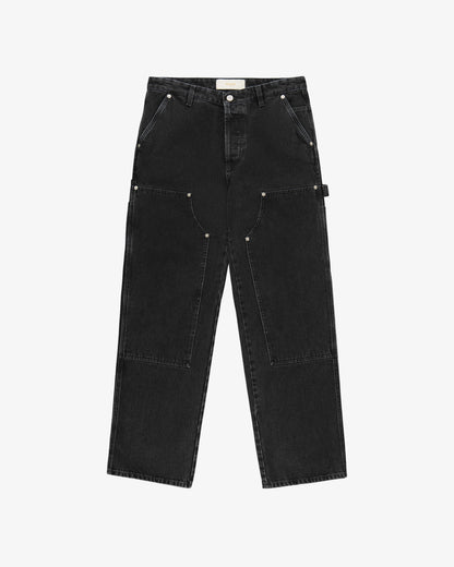 Aimé Leon Dore Washed black Denim Carpenter Pant Clothing