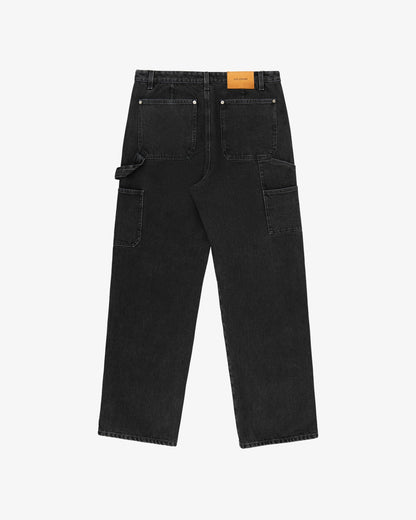 Aimé Leon Dore Washed black Denim Carpenter Pant Clothing
