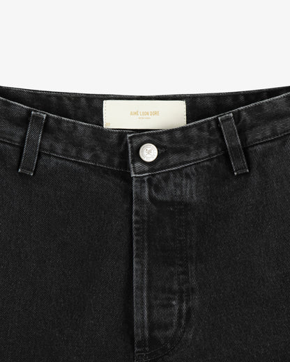 Aimé Leon Dore Washed black Denim Carpenter Pant Clothing