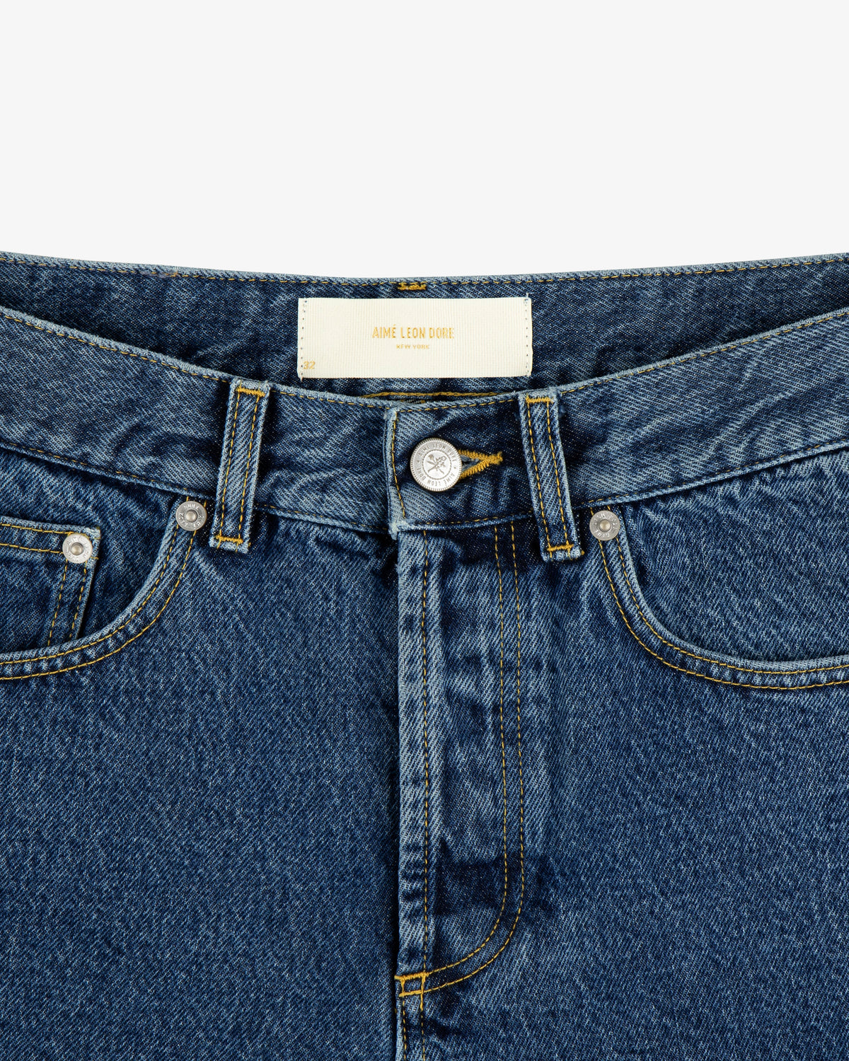 Aimé Leon Dore Evening blue ALD Slim Straight Fit Denim Clothing