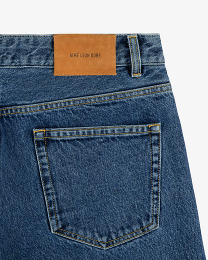 Aimé Leon Dore Evening blue ALD Slim Straight Fit Denim Clothing