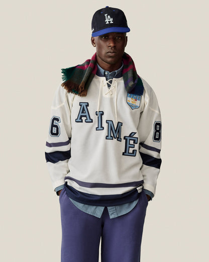 Aimé Leon Dore Crown blue Stone Washed Marina Sweatpants Clothing