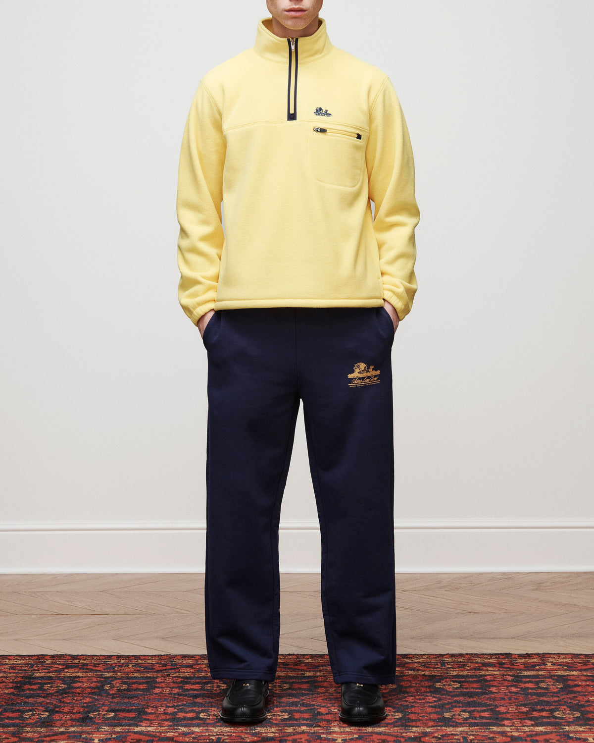 Aimé Leon Dore Evening blue Unisphere Sweatpants Clothing