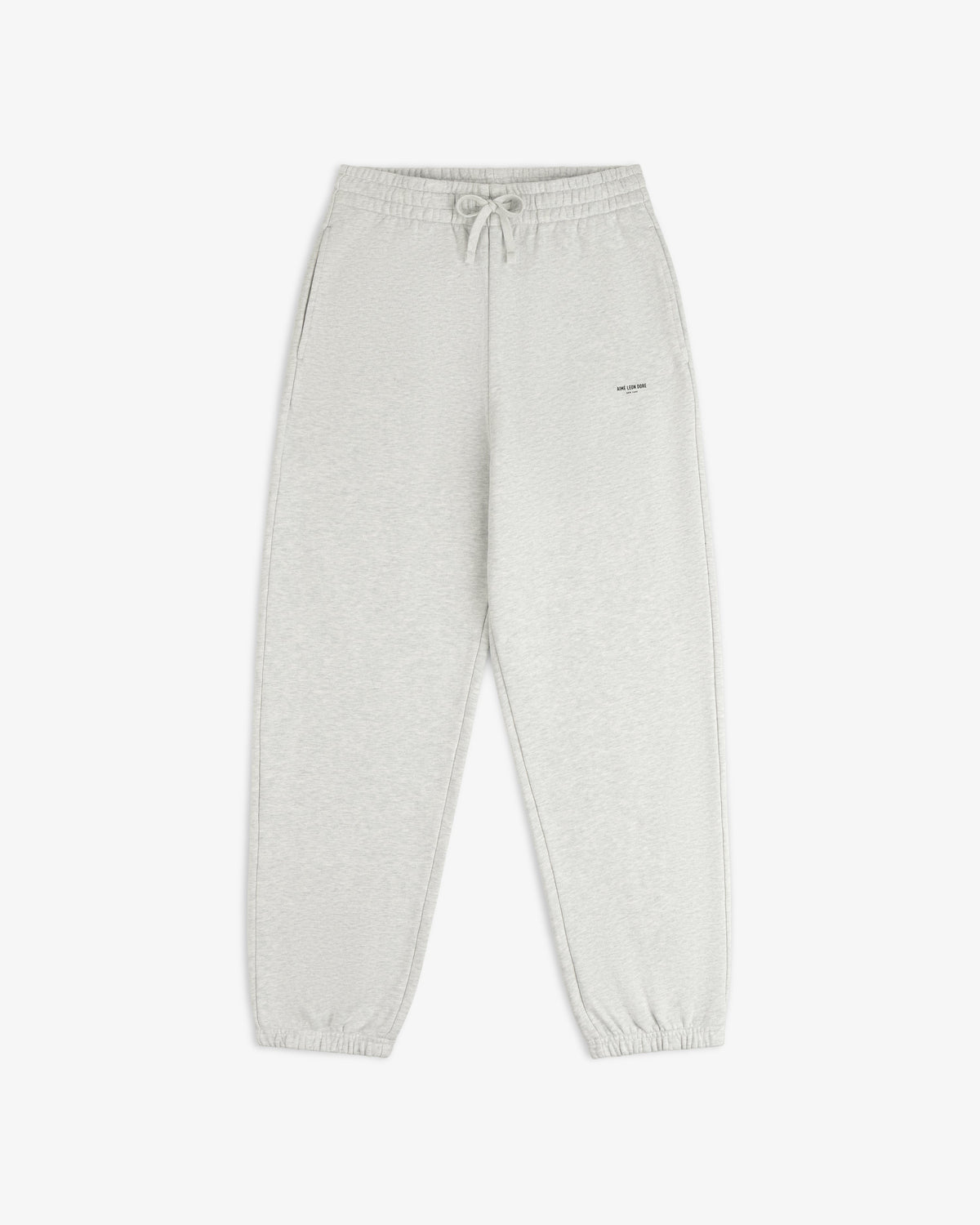 Aimé Leon Dore Silver mix Micro Logo Sweatpants Clothing