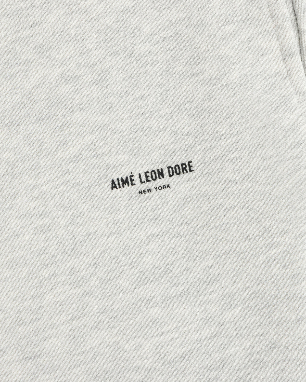 Aimé Leon Dore Silver mix Micro Logo Sweatpants Clothing