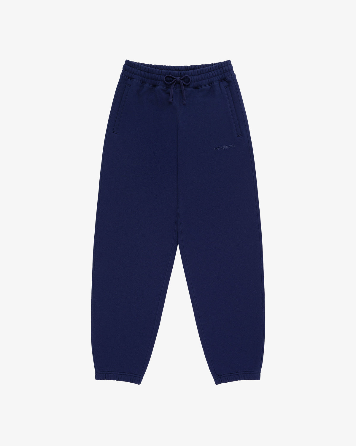 Aimé Leon Dore Evening blue Tonal Logo Sweatpants Clothing
