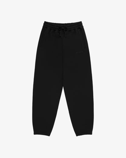 Aimé Leon Dore Jet black Tonal Logo Sweatpants Clothing