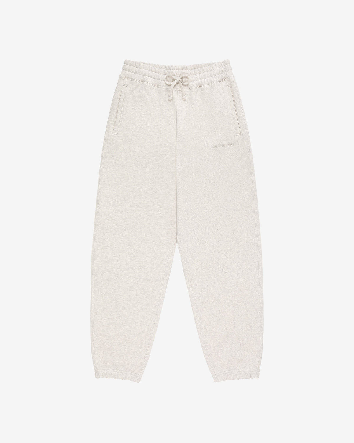 Aimé Leon Dore Oatmeal Tonal Logo Sweatpants Clothing