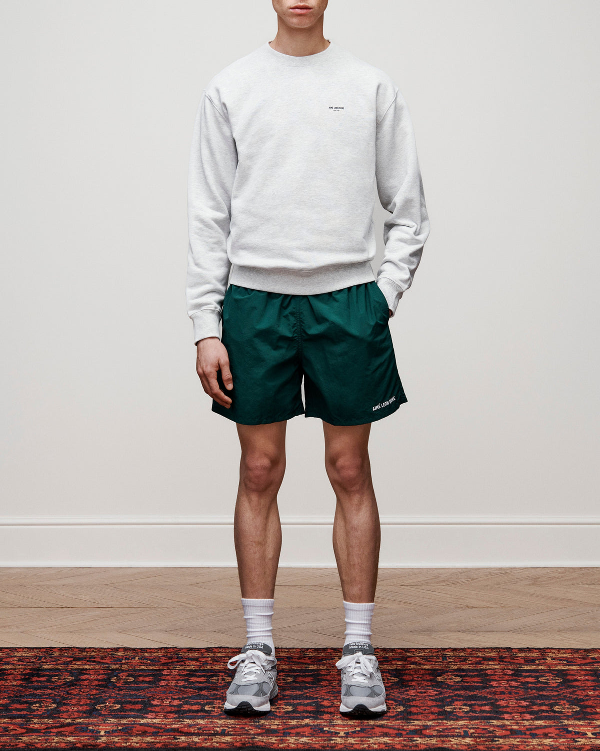 Aimé Leon Dore Botanical green Core Nylon Short Clothing