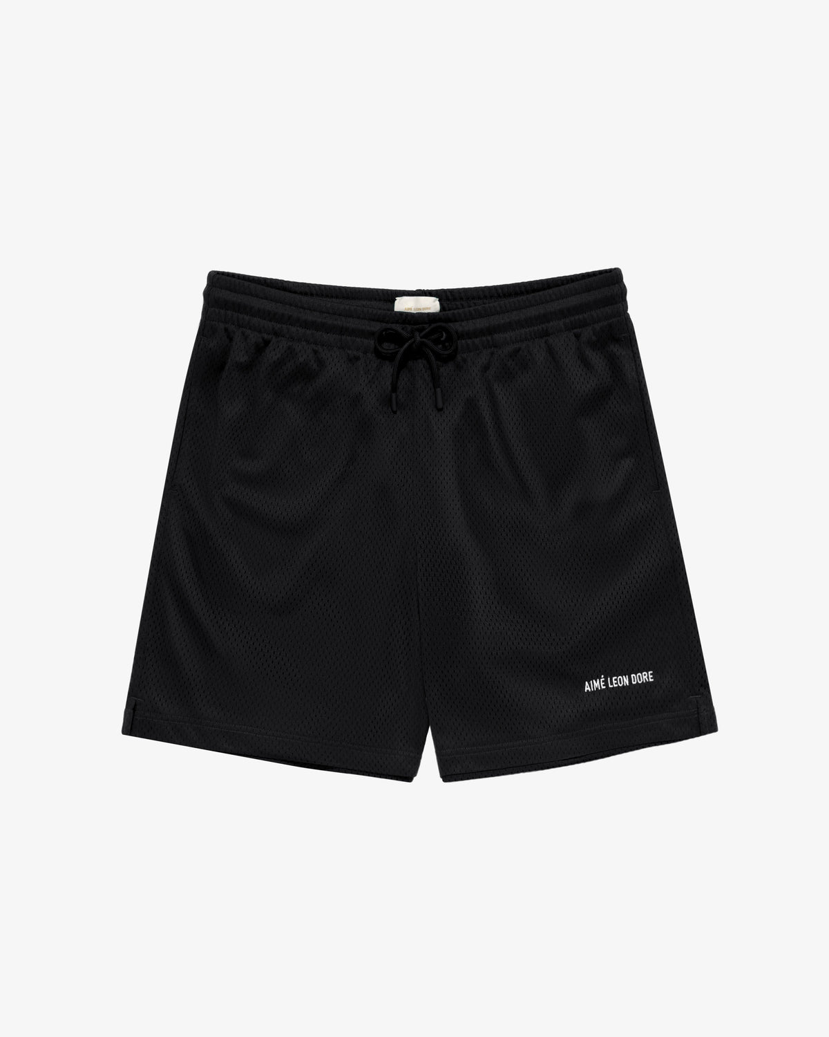 Aimé Leon Dore Jet black Logo Gym Short Clothing
