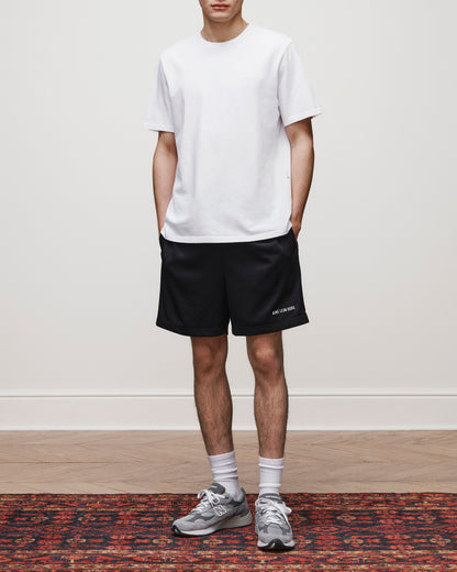Aimé Leon Dore Jet black Logo Gym Short Clothing