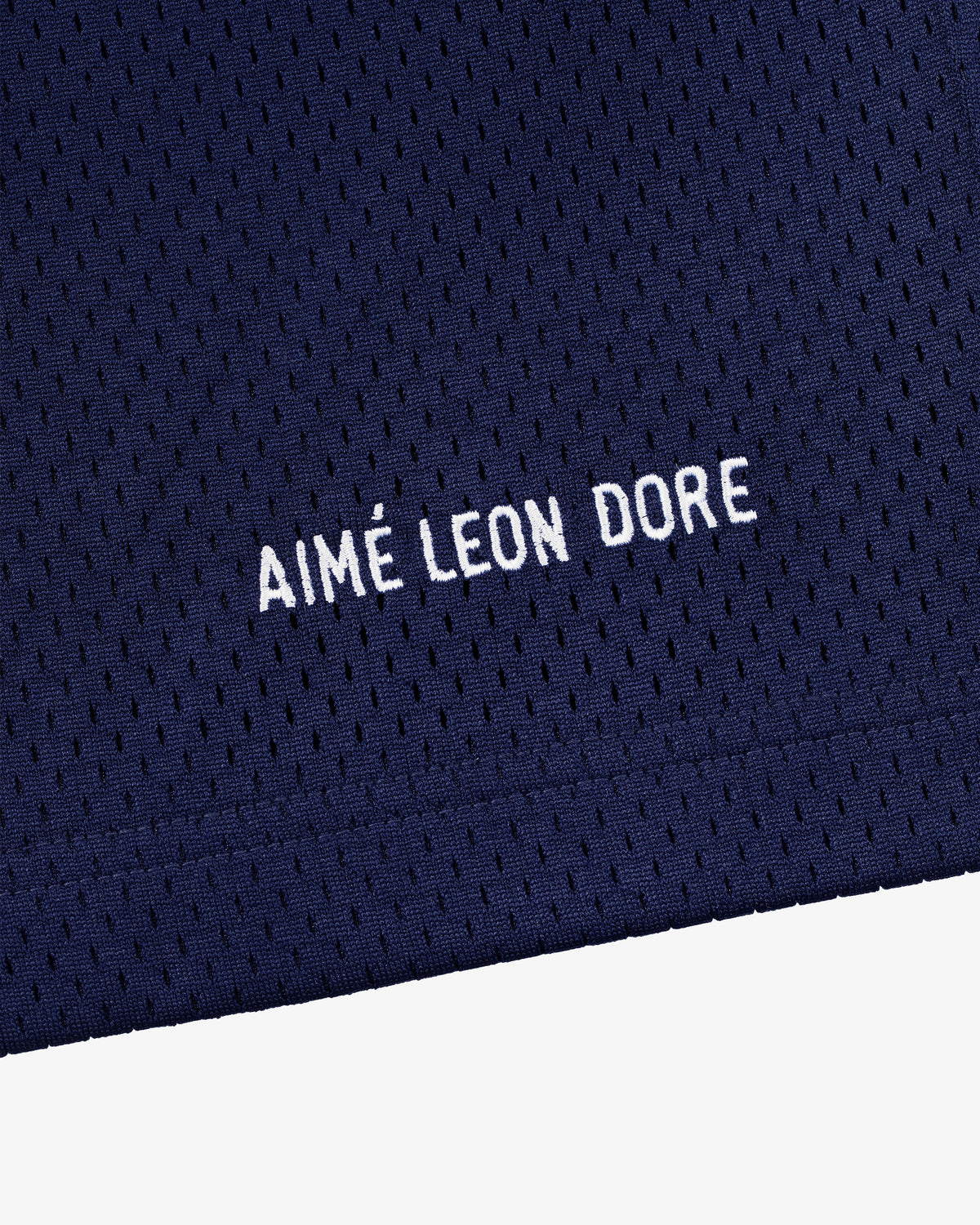 Aimé Leon Dore Evening blue Logo Gym Short Clothing