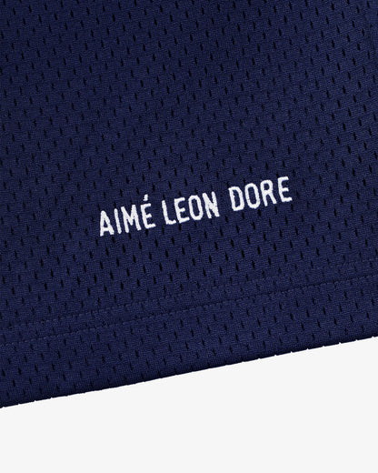 Aimé Leon Dore Evening blue Logo Gym Short Clothing