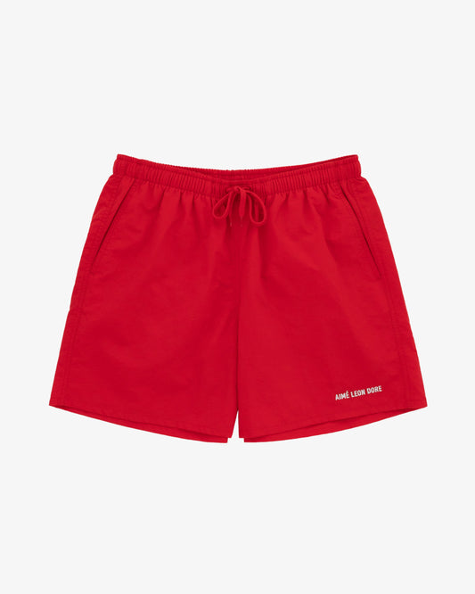 Aimé Leon Dore True red Logo Swim Short Clothing