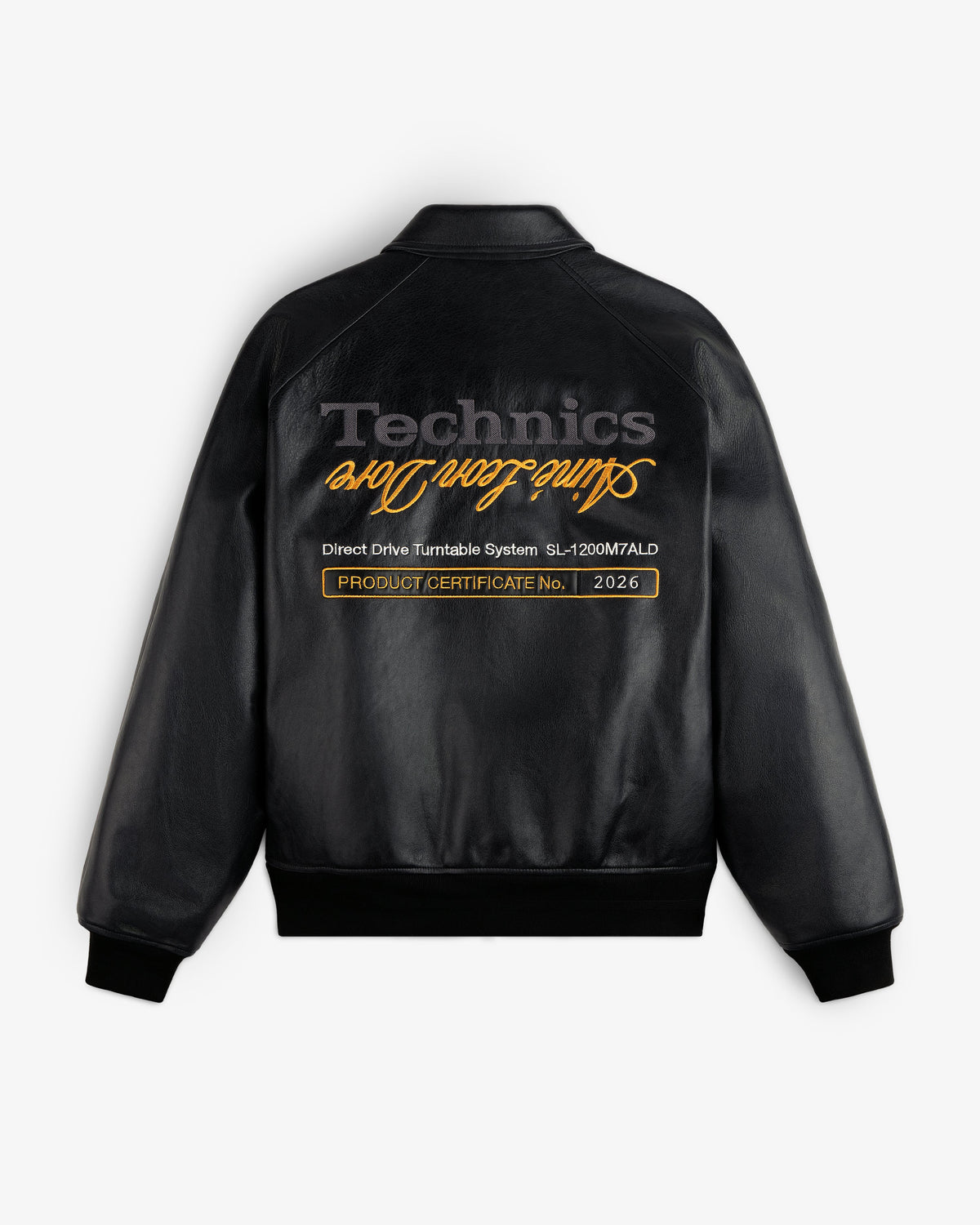 Aimé Leon Dore Evening blue ALD / Technics Varsity Leather Jacket Clothing