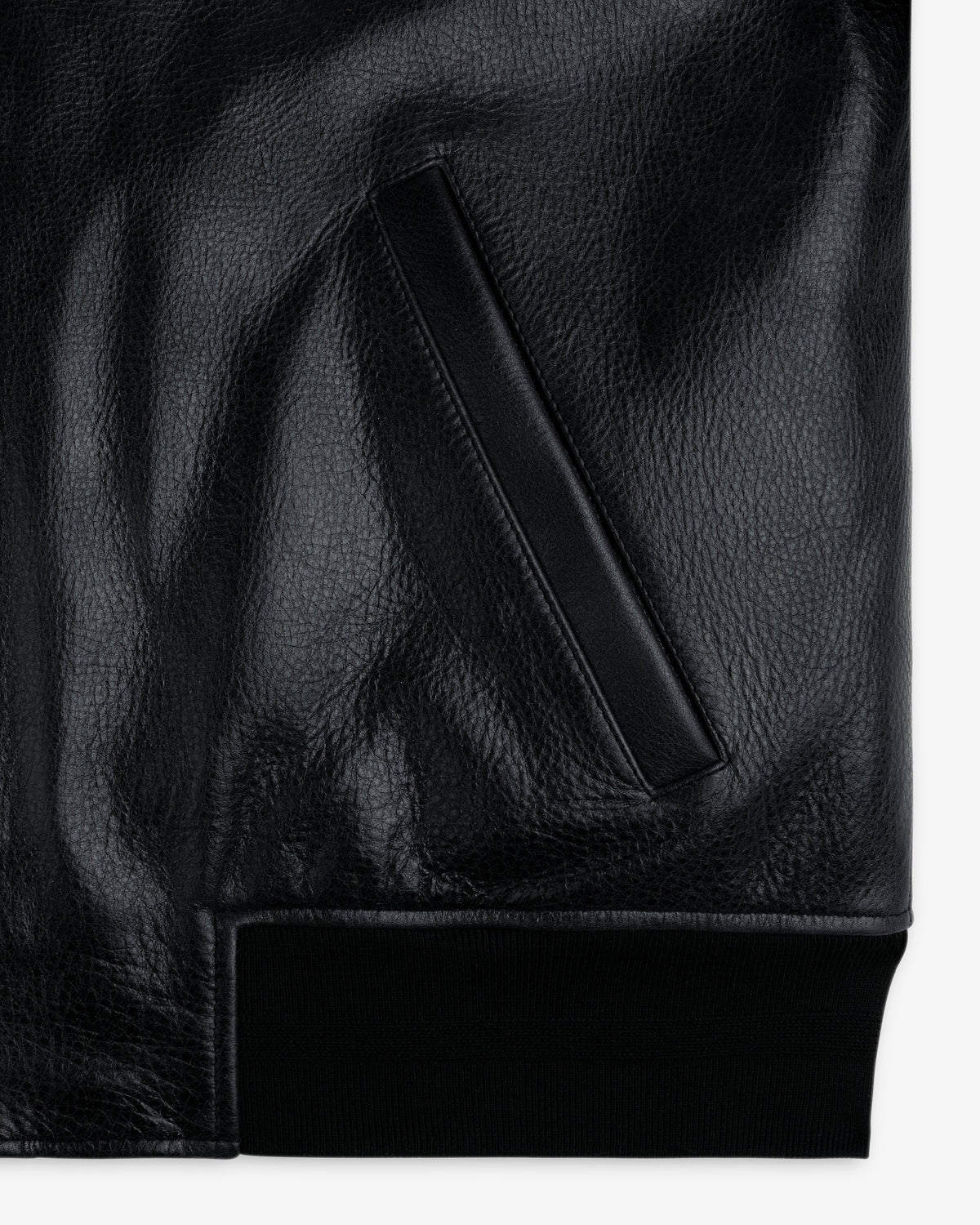 Aimé Leon Dore Evening blue ALD / Technics Varsity Leather Jacket Clothing