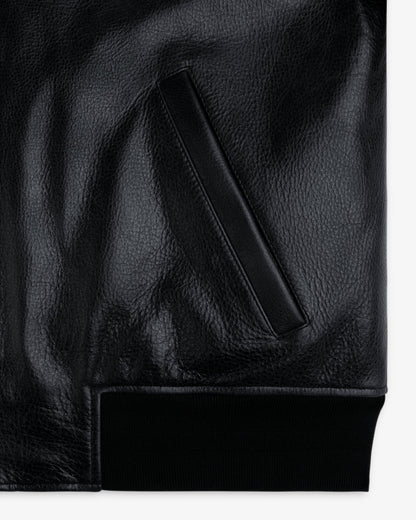 Aimé Leon Dore Evening blue ALD / Technics Varsity Leather Jacket Clothing