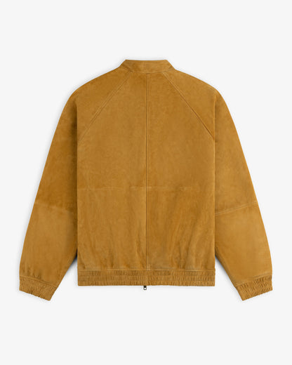 Aimé Leon Dore Evening blue Suede Cafe Racer Jacket Clothing