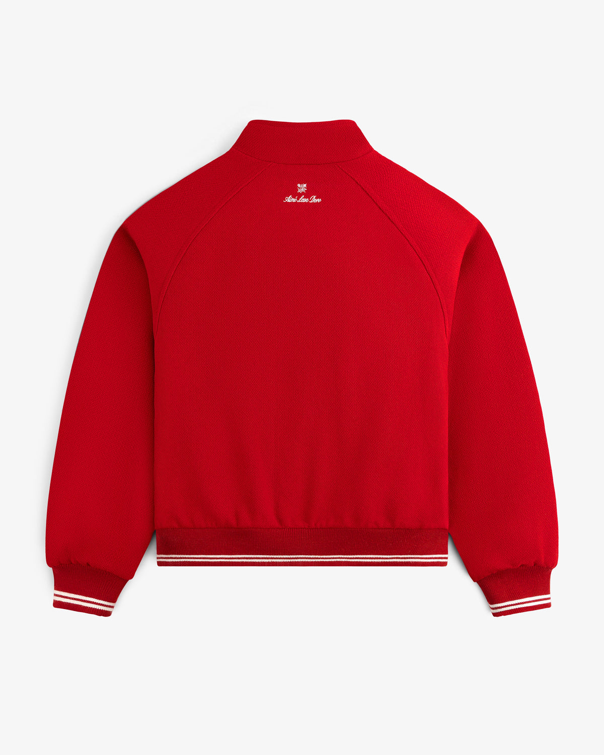 Aimé Leon Dore Equestrian red NY Highlanders Wool Varsity Jacket Clothing