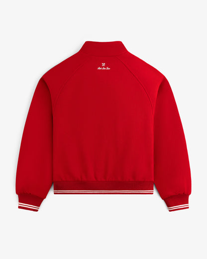 Aimé Leon Dore Equestrian red NY Highlanders Wool Varsity Jacket Clothing