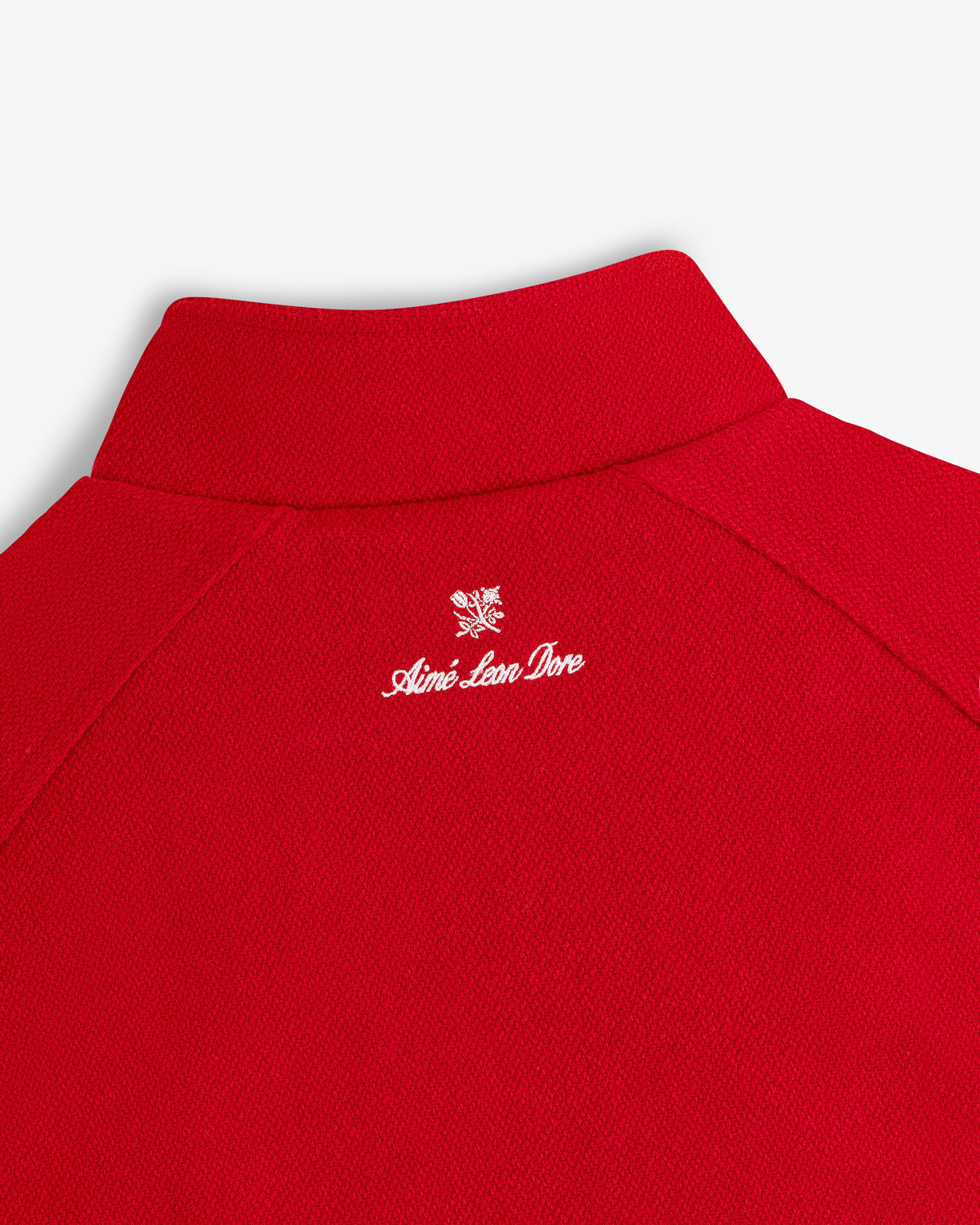 Aimé Leon Dore Equestrian red NY Highlanders Wool Varsity Jacket Clothing