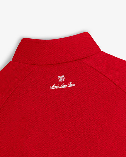 Aimé Leon Dore Equestrian red NY Highlanders Wool Varsity Jacket Clothing