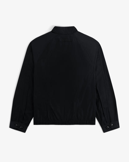 Aimé Leon Dore Jet black Crest Nylon Windbreaker Clothing