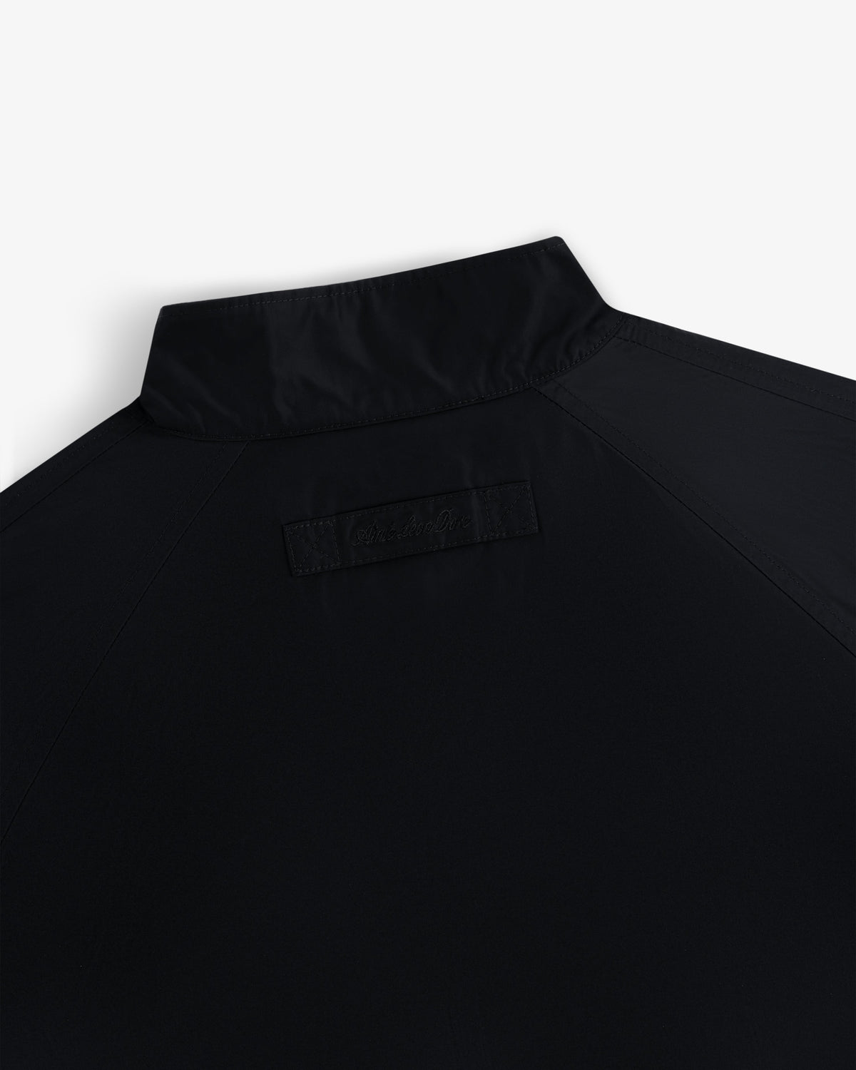 Aimé Leon Dore Jet black Crest Nylon Windbreaker Clothing