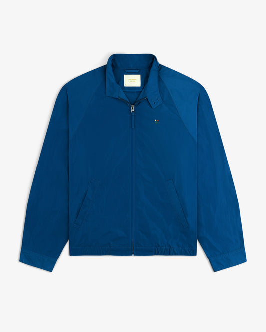 Aimé Leon Dore Blue Crest Nylon Windbreaker Clothing