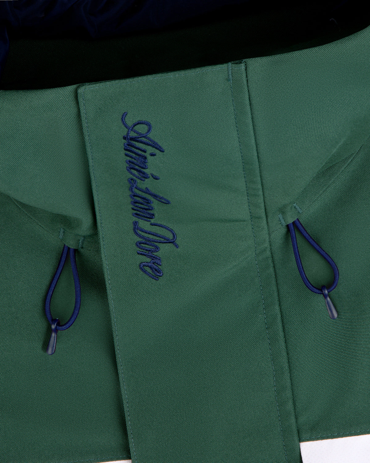 Aimé Leon Dore Dark green GORE-TEX Striped Sailing Jacket Clothing