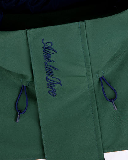Aimé Leon Dore Dark green GORE-TEX Striped Sailing Jacket Clothing