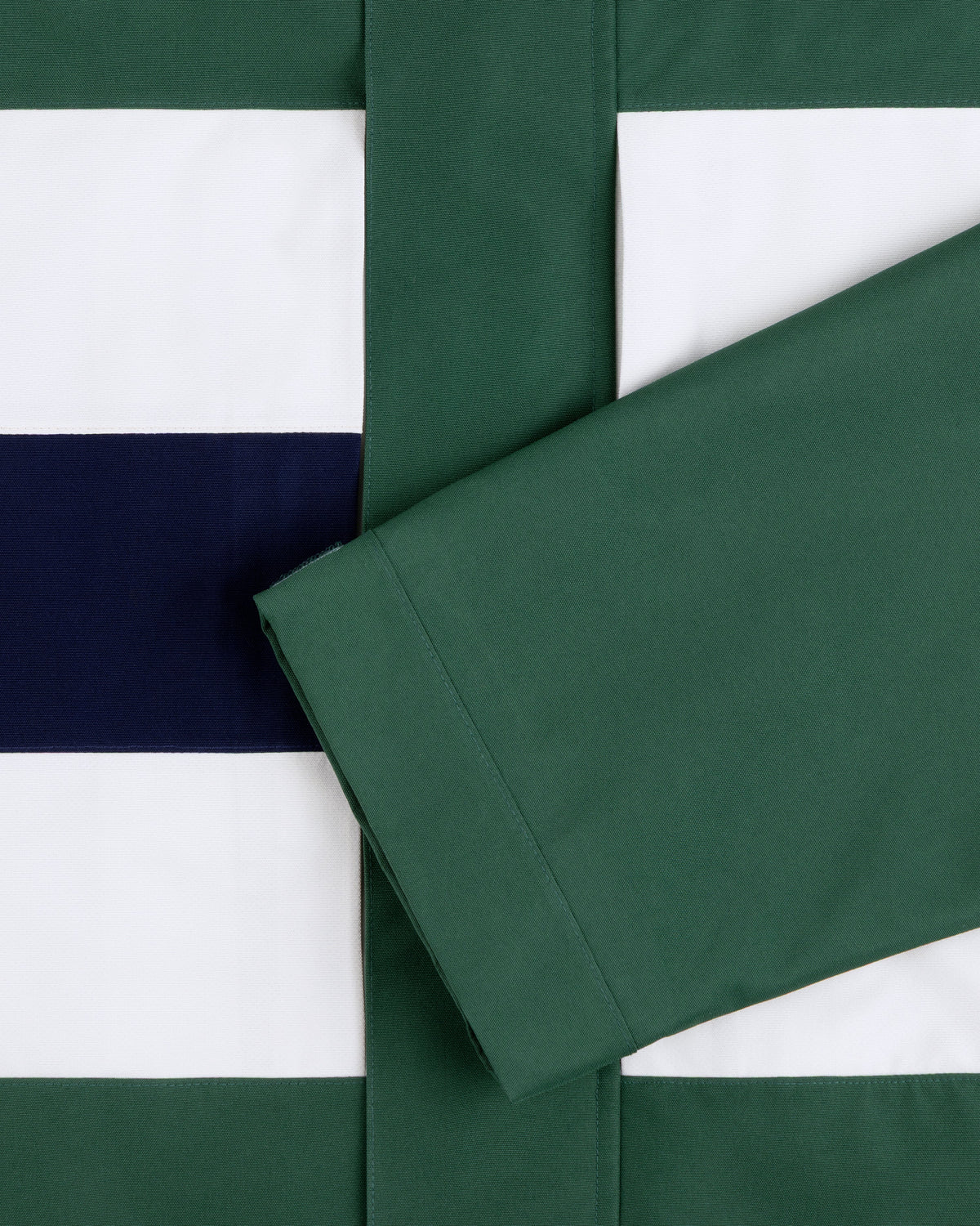 Aimé Leon Dore Dark green GORE-TEX Striped Sailing Jacket Clothing