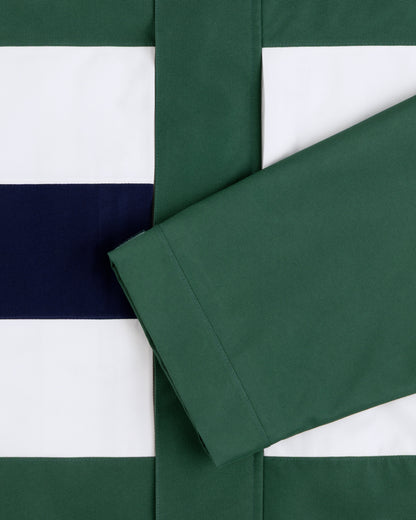 Aimé Leon Dore Dark green GORE-TEX Striped Sailing Jacket Clothing
