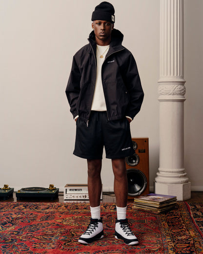 Aimé Leon Dore Jet black Micro Logo Lightweight Jacket Clothing