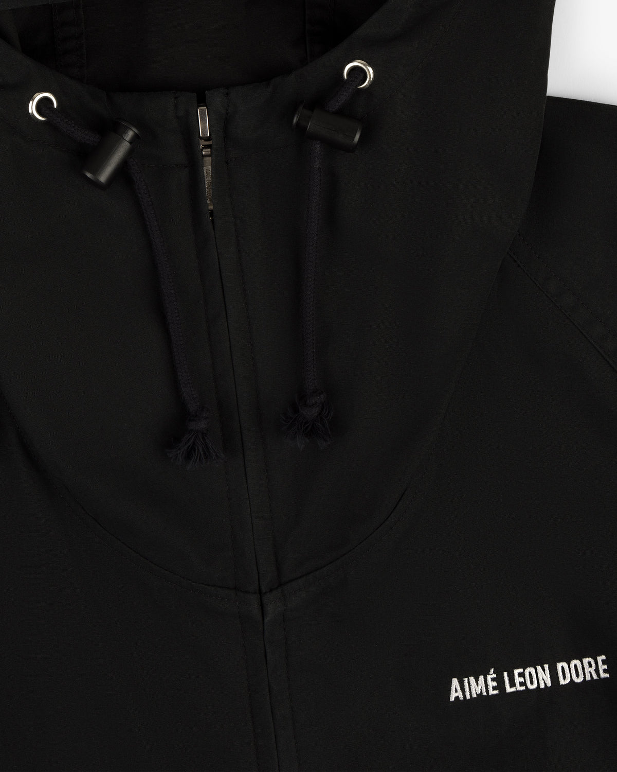 Aimé Leon Dore Jet black Micro Logo Lightweight Jacket Clothing