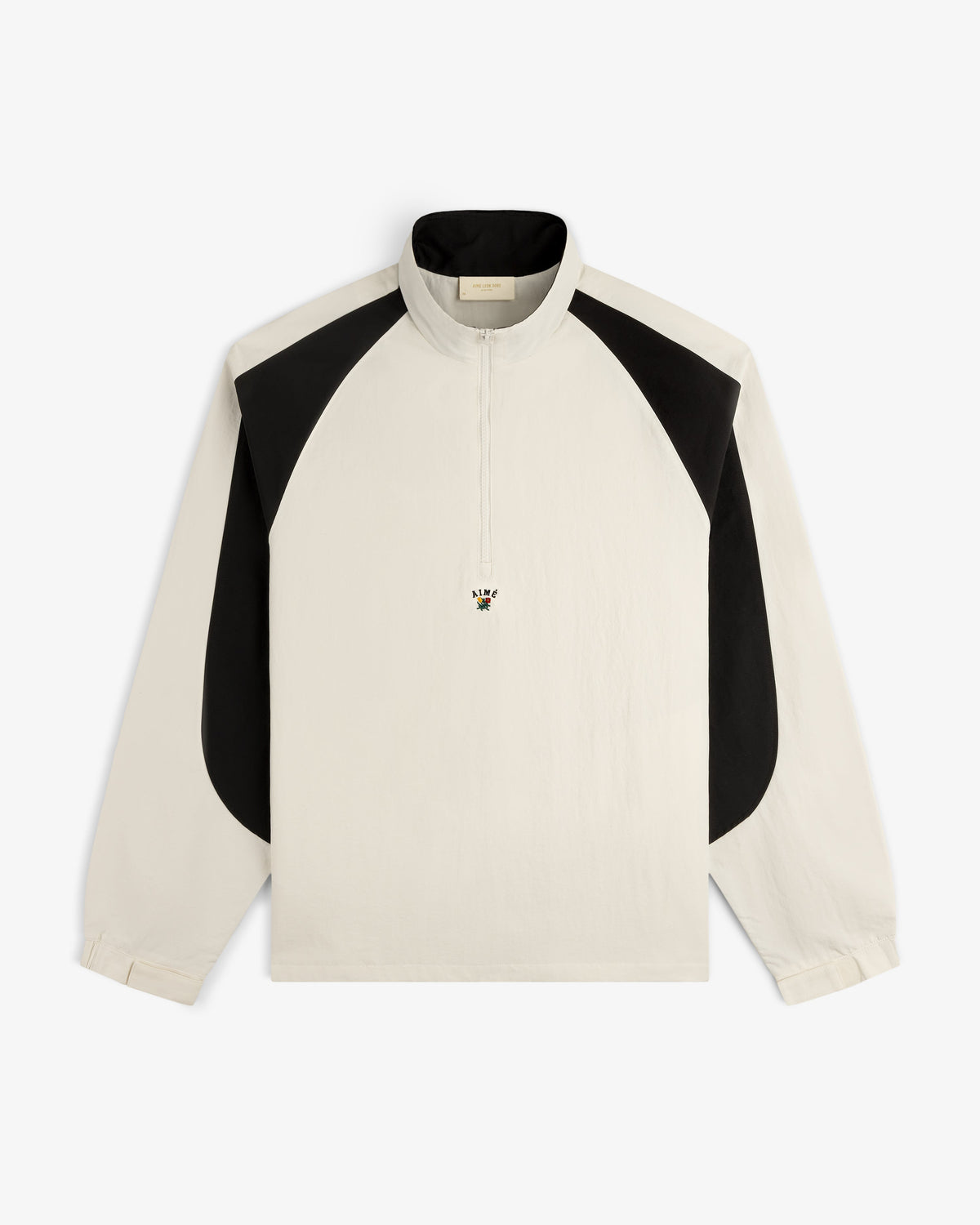 Aimé Leon Dore Coconut milk Crest Nylon Half-Zip Pullover Clothing
