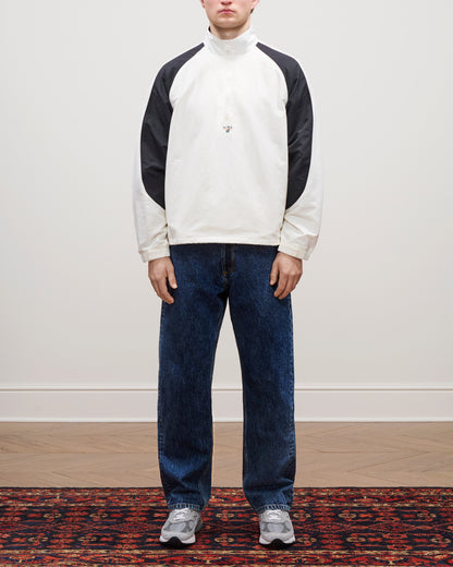 Aimé Leon Dore Coconut milk Crest Nylon Half-Zip Pullover Clothing