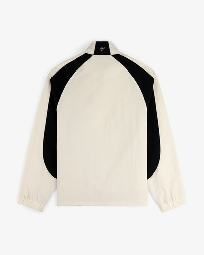 Aimé Leon Dore Coconut milk Crest Nylon Half-Zip Pullover Clothing
