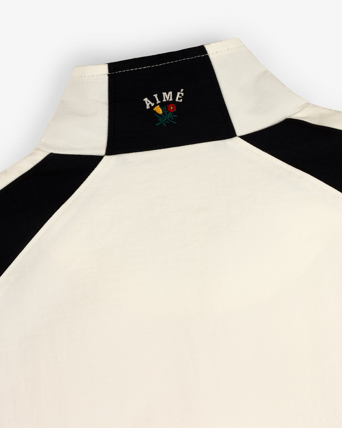 Aimé Leon Dore Coconut milk Crest Nylon Half-Zip Pullover Clothing